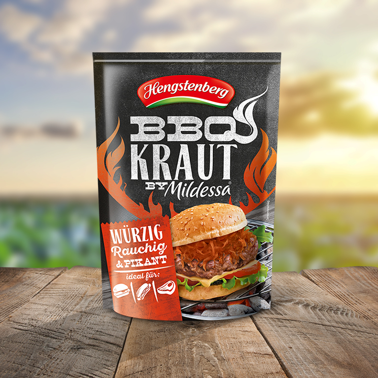 A pouch of BBQ Kraut by Mildessa.